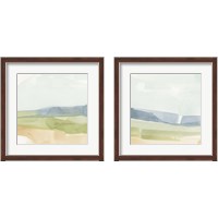 Framed Pastel Slopes 2 Piece Framed Art Print Set
