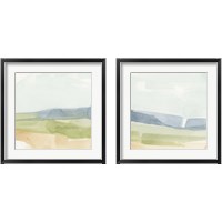 Framed Pastel Slopes 2 Piece Framed Art Print Set