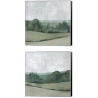 Framed Soft Evening Landscape 2 Piece Canvas Print Set