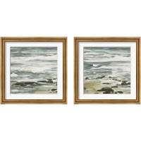 Framed 'Low Tide 2 Piece Framed Art Print Set' border=