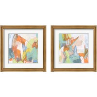 Framed 'Candied Sherbet 2 Piece Framed Art Print Set' border=
