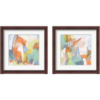 Framed Candied Sherbet 2 Piece Framed Art Print Set