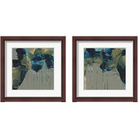 Framed Deconstructed Blues 2 Piece Framed Art Print Set