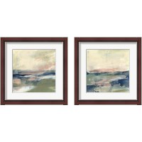 Framed Coastline Vignette 2 Piece Framed Art Print Set