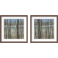 Framed 'Within the Trees 2 Piece Framed Art Print Set' border=