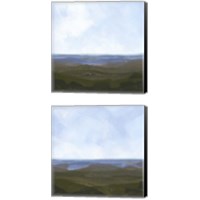 Framed 'Skyline Drive 2 Piece Canvas Print Set' border=