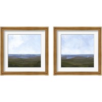 Framed 'Skyline Drive 2 Piece Framed Art Print Set' border=