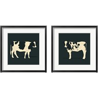 Framed Refined Holstein 2 Piece Framed Art Print Set