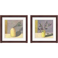 Framed Yellow Vase 2 Piece Framed Art Print Set
