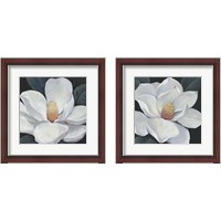 Framed Blooming Magnolia 2 Piece Framed Art Print Set