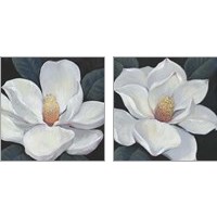 Framed Blooming Magnolia 2 Piece Art Print Set