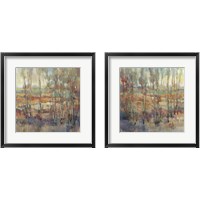 Framed Kaleidoscopic Forest 2 Piece Framed Art Print Set