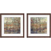 Framed Kaleidoscopic Forest 2 Piece Framed Art Print Set