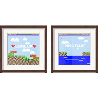 Framed Level Up 2 Piece Framed Art Print Set