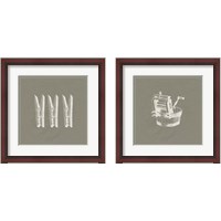 Framed 'Laundry Tips  2 Piece Framed Art Print Set' border=