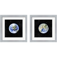 Framed Earth From Afar 2 Piece Framed Art Print Set