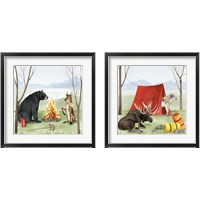 Framed Camp Crashers 2 Piece Framed Art Print Set