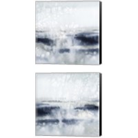 Framed 'Window Fog 2 Piece Canvas Print Set' border=