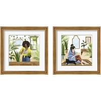 Framed Alone Time 2 Piece Framed Art Print Set