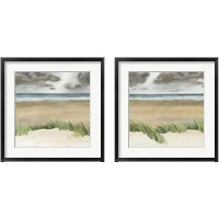 Framed 'Dune Views 2 Piece Framed Art Print Set' border=