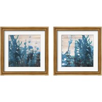 Framed 'Going In Blue 2 Piece Framed Art Print Set' border=