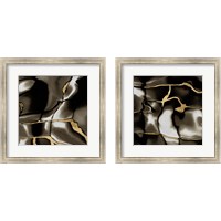 Framed Golden Shimmer  2 Piece Framed Art Print Set