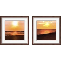 Framed 'Sunset Dreams 2 Piece Framed Art Print Set' border=