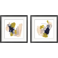 Framed 'Mosaic Boundary 2 Piece Framed Art Print Set' border=