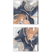 Framed 'Sienna Spindle 2 Piece Canvas Print Set' border=
