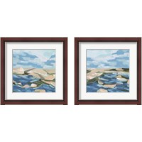 Framed 'Sand Hills 2 Piece Framed Art Print Set' border=