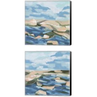 Framed 'Sand Hills 2 Piece Canvas Print Set' border=