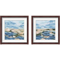 Framed 'Sand Hills 2 Piece Framed Art Print Set' border=