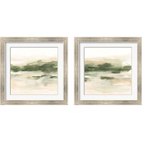 Framed 'Marsh at Dusk 2 Piece Framed Art Print Set' border=