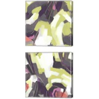 Framed 'Martini Swirl 2 Piece Canvas Print Set' border=