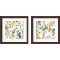 Framed 'Sugar Sweep 2 Piece Framed Art Print Set' border=