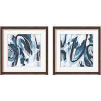 Framed Blue Tundra 2 Piece Framed Art Print Set