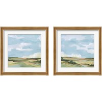 Framed Meadow Gold 2 Piece Framed Art Print Set
