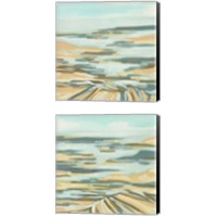 Framed 'Sand Shoals 2 Piece Canvas Print Set' border=