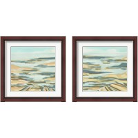 Framed 'Sand Shoals 2 Piece Framed Art Print Set' border=