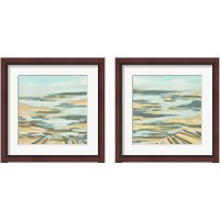 Framed 'Sand Shoals 2 Piece Framed Art Print Set' border=