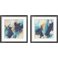 Framed Blue Hive 2 Piece Framed Art Print Set