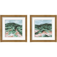 Framed Seafoam Hills 2 Piece Framed Art Print Set