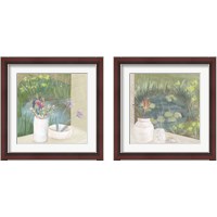 Framed Window Plants 2 Piece Framed Art Print Set