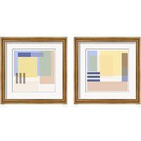 Framed 'Hazy Days 2 Piece Framed Art Print Set' border=