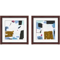 Framed 'Sunny Winter Day  2 Piece Framed Art Print Set' border=