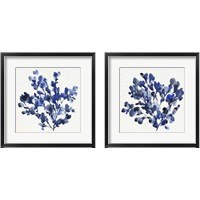 Framed Cobalt Blossom 2 Piece Framed Art Print Set