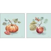 Framed 'Autumn in Nature 2 Piece Art Print Set' border=