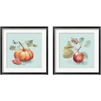 Framed 'Autumn in Nature 2 Piece Framed Art Print Set' border=