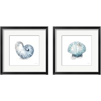 Framed Blue Escape Coastal 2 Piece Framed Art Print Set