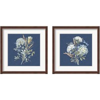 Framed 'Bohemian Blue 2 Piece Framed Art Print Set' border=